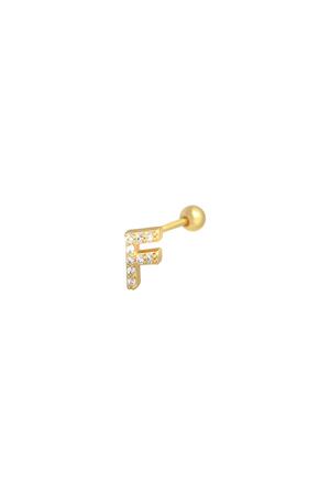 Piercing F Gold Kupfer,Edelstahl h5 